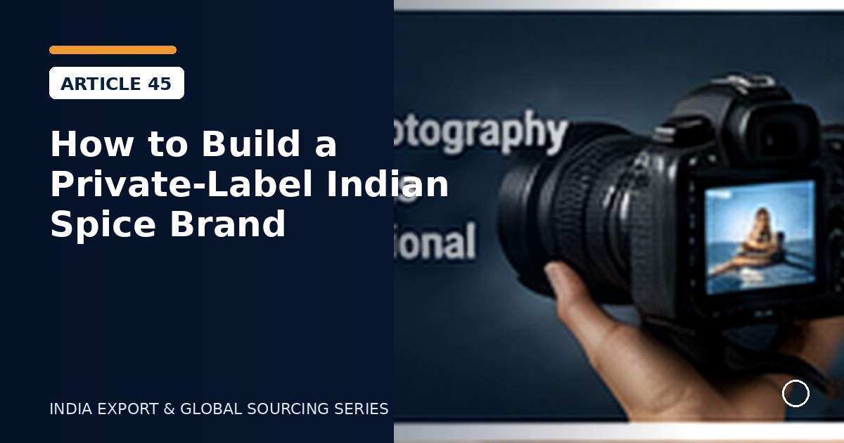 How to Build a Private-Label Indian Spice Brand